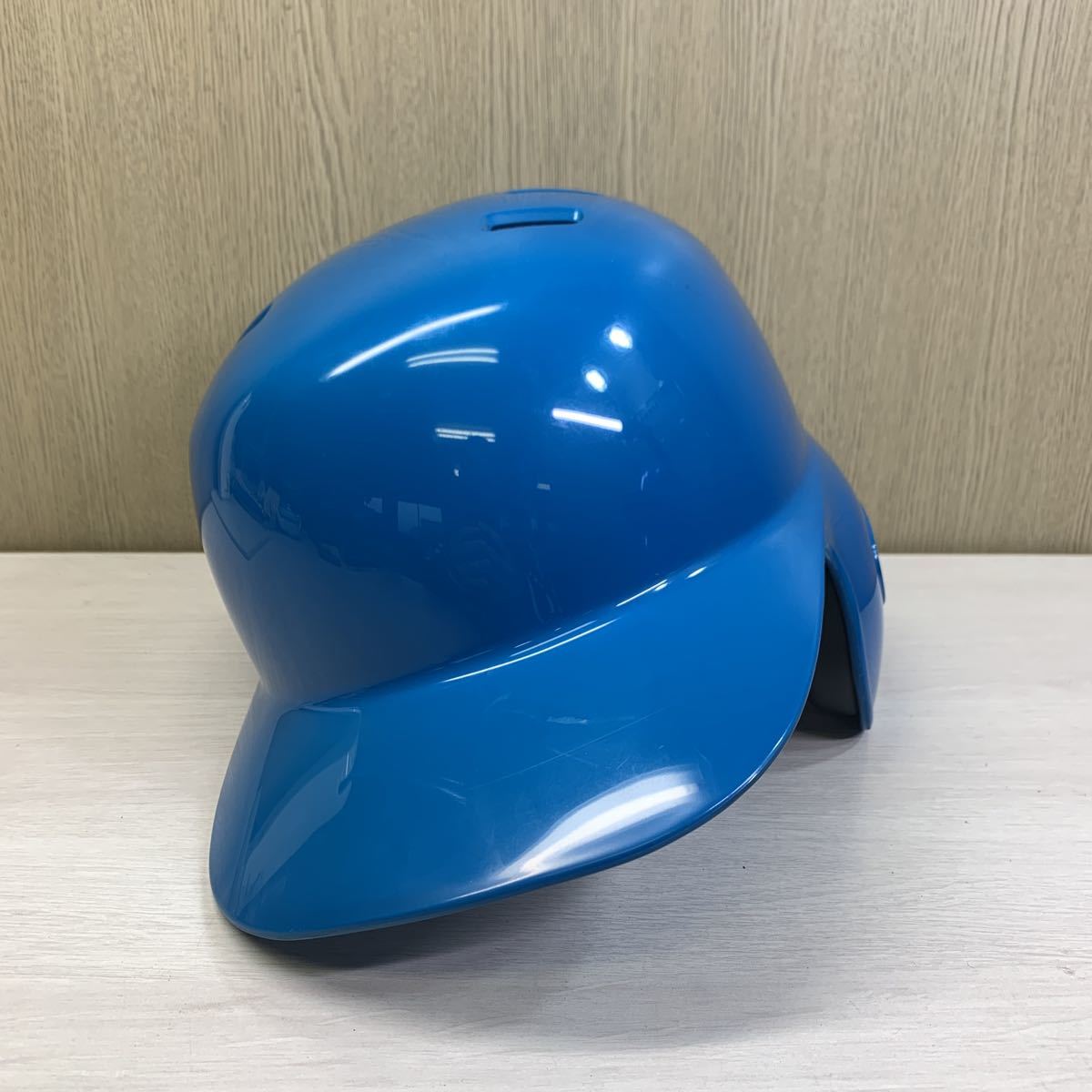 MIZUNO ミズノ JSBB ヘルメット 軟式野球用 右打者用 ブルー サイズXO 