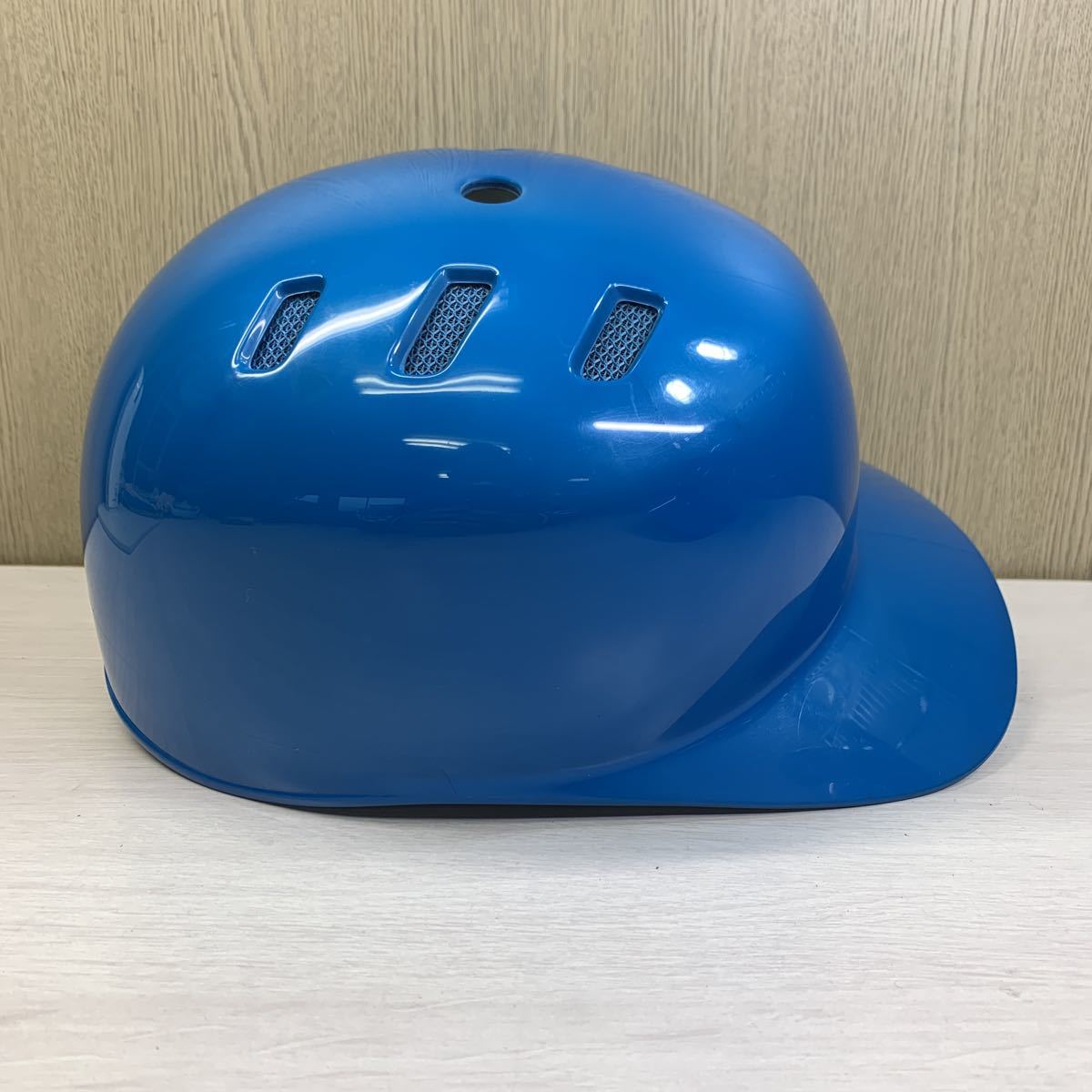 MIZUNO ミズノ JSBB ヘルメット 軟式野球用 右打者用 ブルー サイズXO 