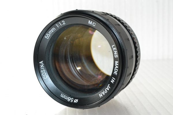MC 55mm コシナ F1.2 PENTAX ペンタックス ☆訳アリの美品☆ COSINA