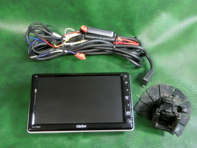 クラリオン バックモニター CJ-7600A/ 電源ケーブル MDM-143A トラック