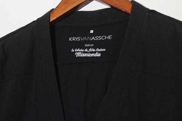 KRIS VAN ASSCHE sewn by Misericordia クリスヴァンアッシュ コットン 