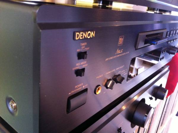 【美品】DENON MDレコーダーDMD-1000 リモコン付 ブラック黒_2