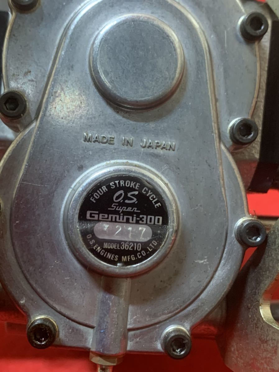 B07 OS Super Geminiエンジン FT-300 小川精機 模型エンジン