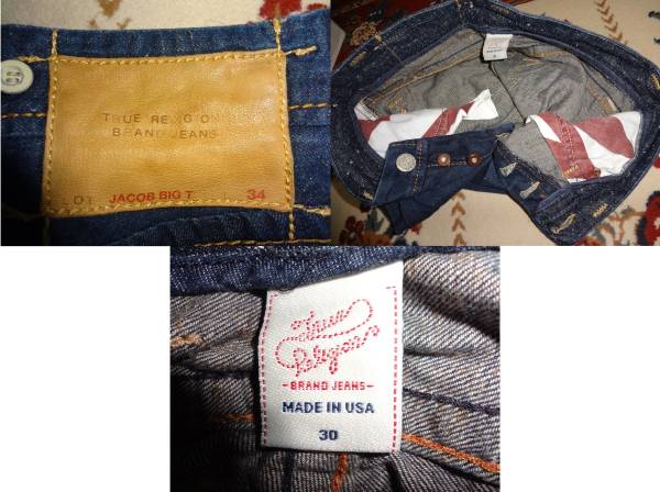 トゥルーレリジョン/TRUE RELIGION JACOB BIG-T L 34(W34以上)｜売買 