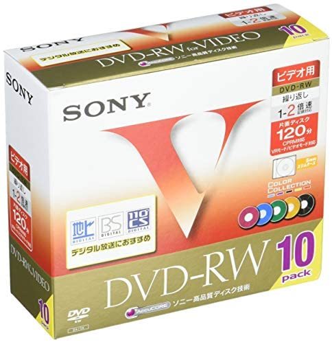 【送料無料】ソニー ビデオ用DVD-RW 120分 1-2倍速 10枚パック 10DMW120GXT 120分 ソニー 1-2倍速 録画用 A65379696 3セット