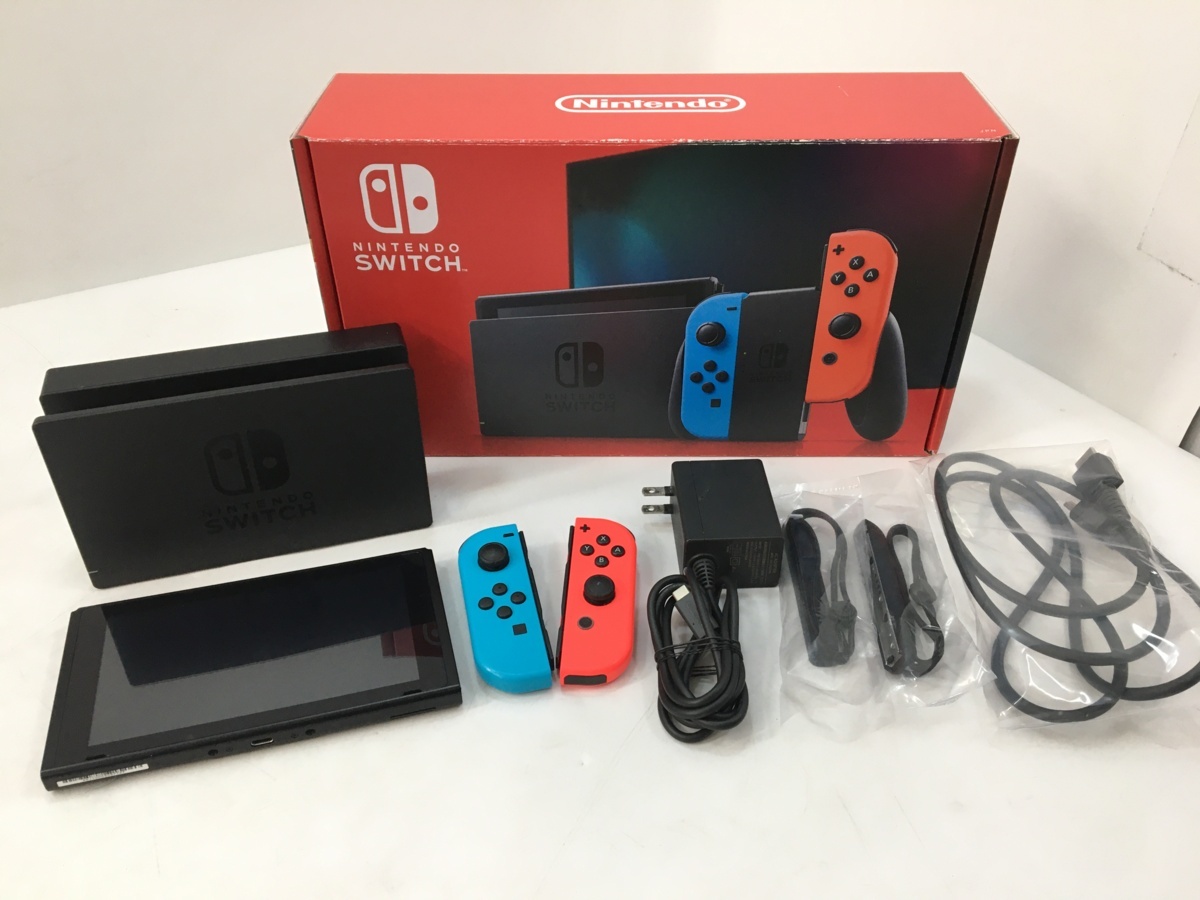S☆ 1円スタート Nintendo Switch ニンテンドースイッチ HAD-S-KABAA