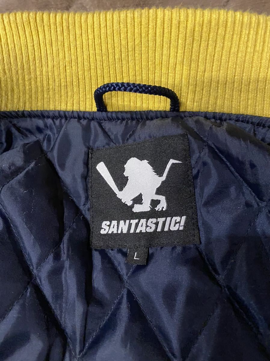 SANTASTIC! サンタスティック スタジャン L 紺/黄(Lサイズ)｜売買され
