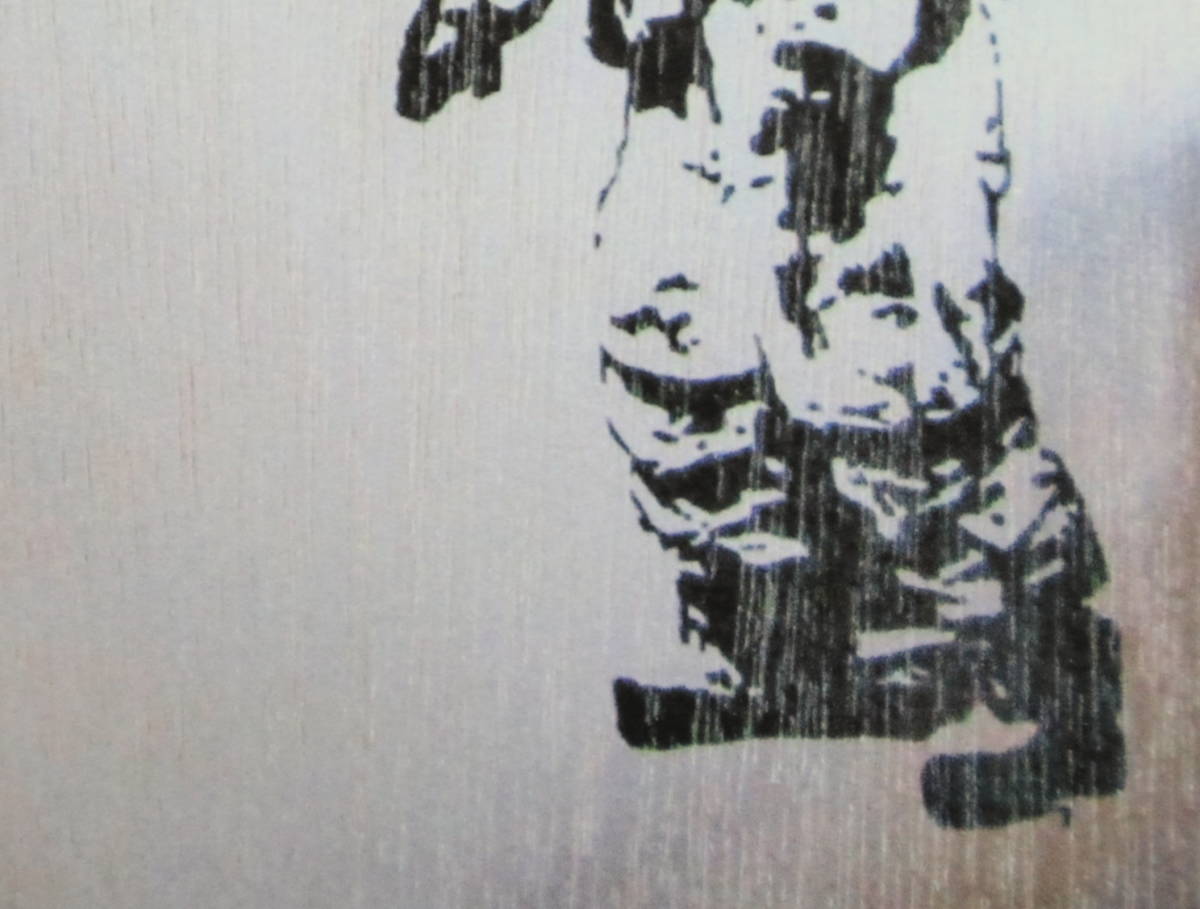 バンクシー Banksy (Girl blowing Bubbles) 少女とハート風船と宇宙 
