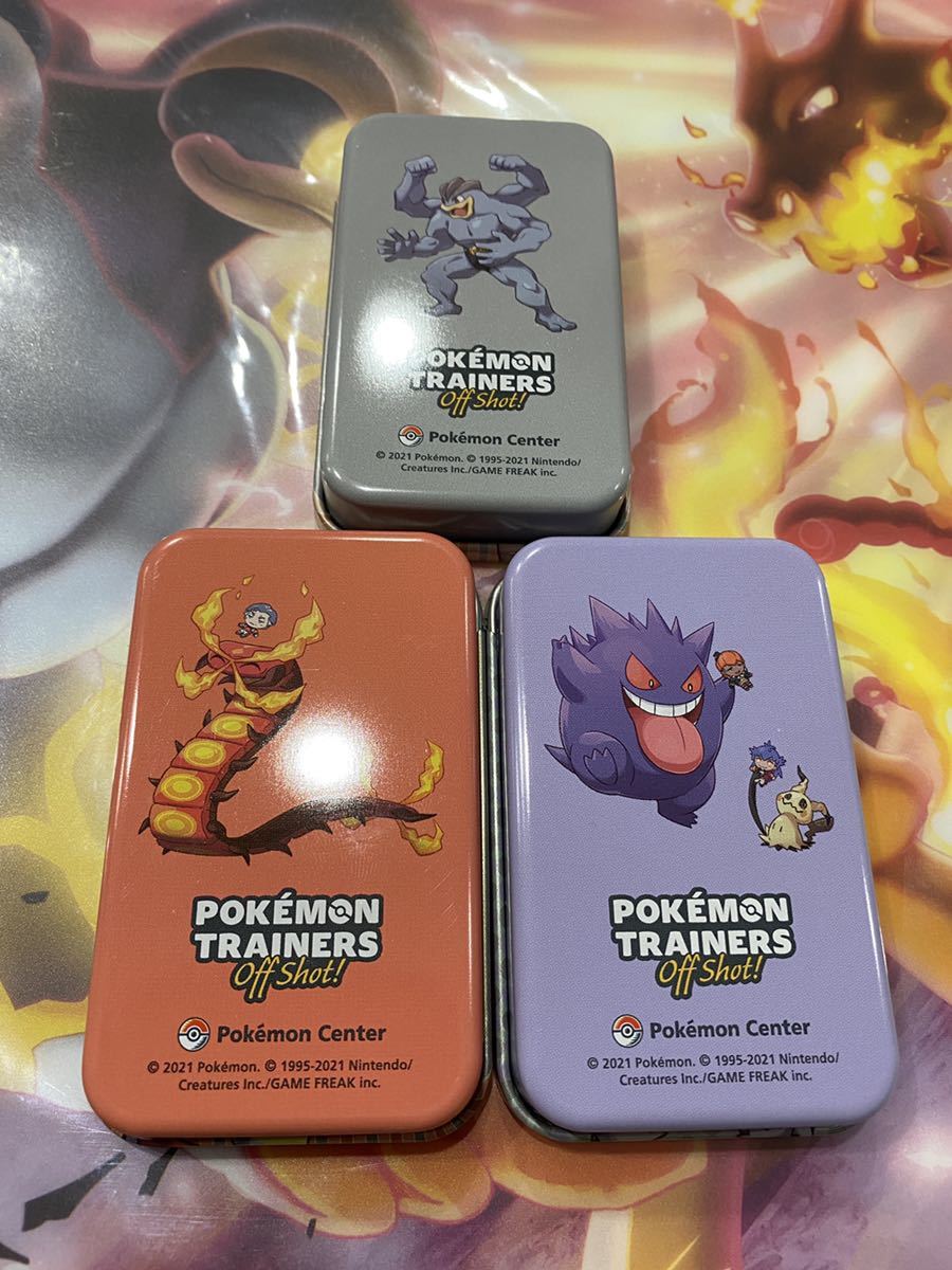 ポケモンセンター限定品 プチ缶コレクション Pokemon Trainers Off Shot 3点セット サイトウ オニオン カブ ポケットモンスター 売買されたオークション情報 Yahooの商品情報をアーカイブ公開 オークファン Aucfan Com