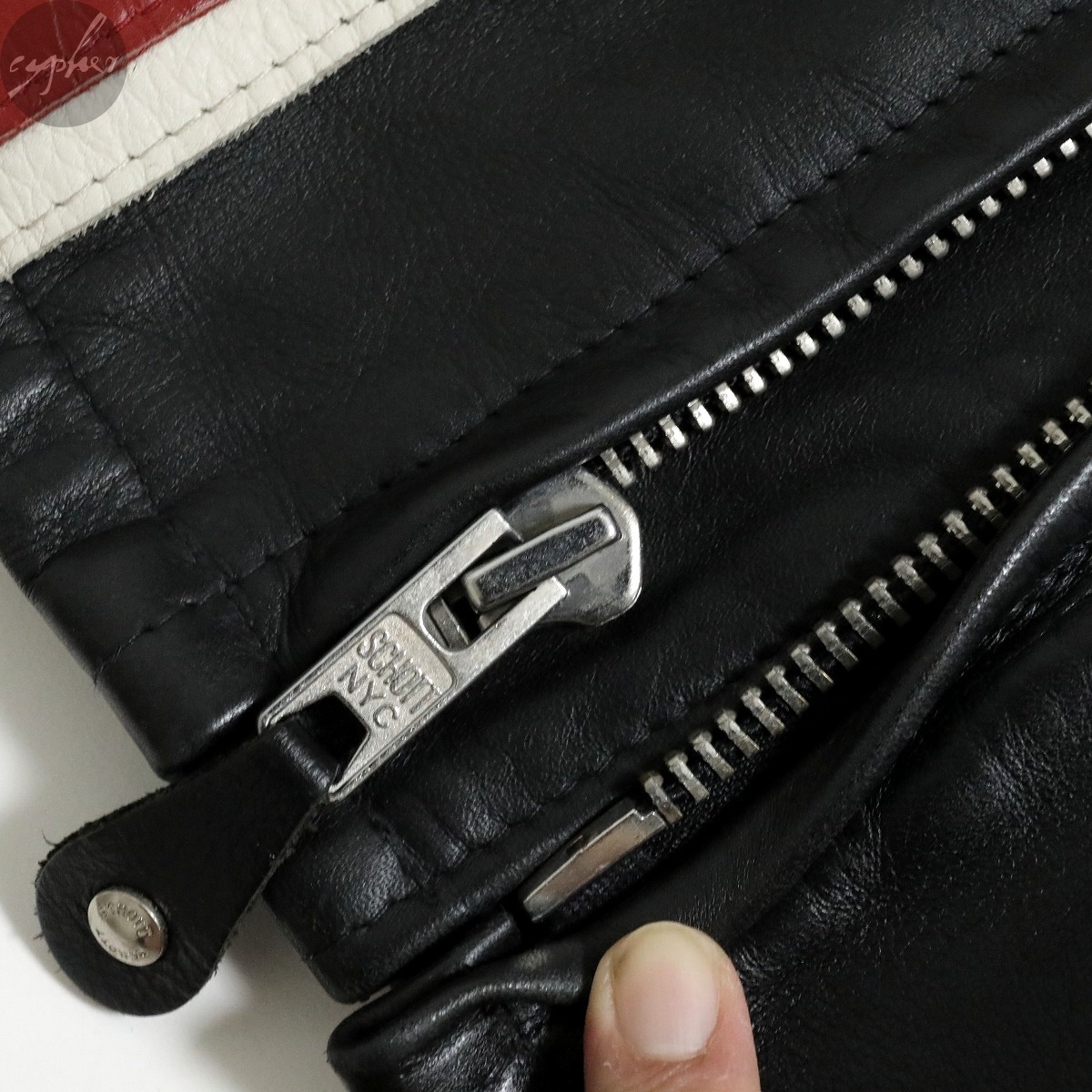 38 USA製 Schott 671 イージーライダー シングル レザー ライダース