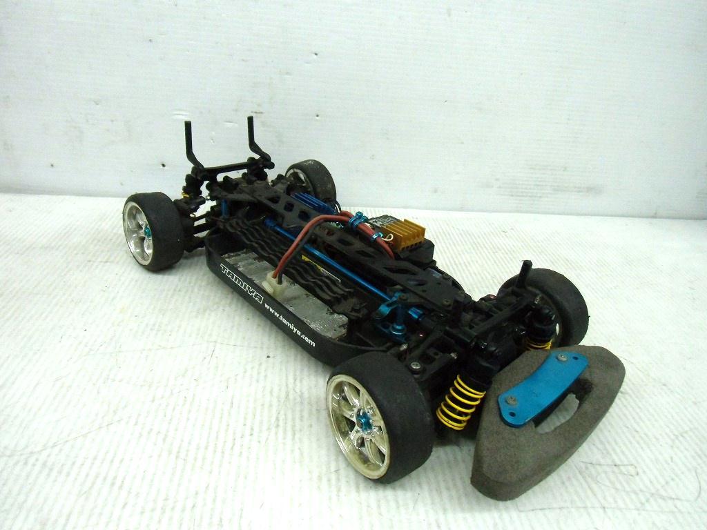 NB12957) タミヤ TT01D メカ付き TAMIYA ドリフト アルミパーツ(田宮