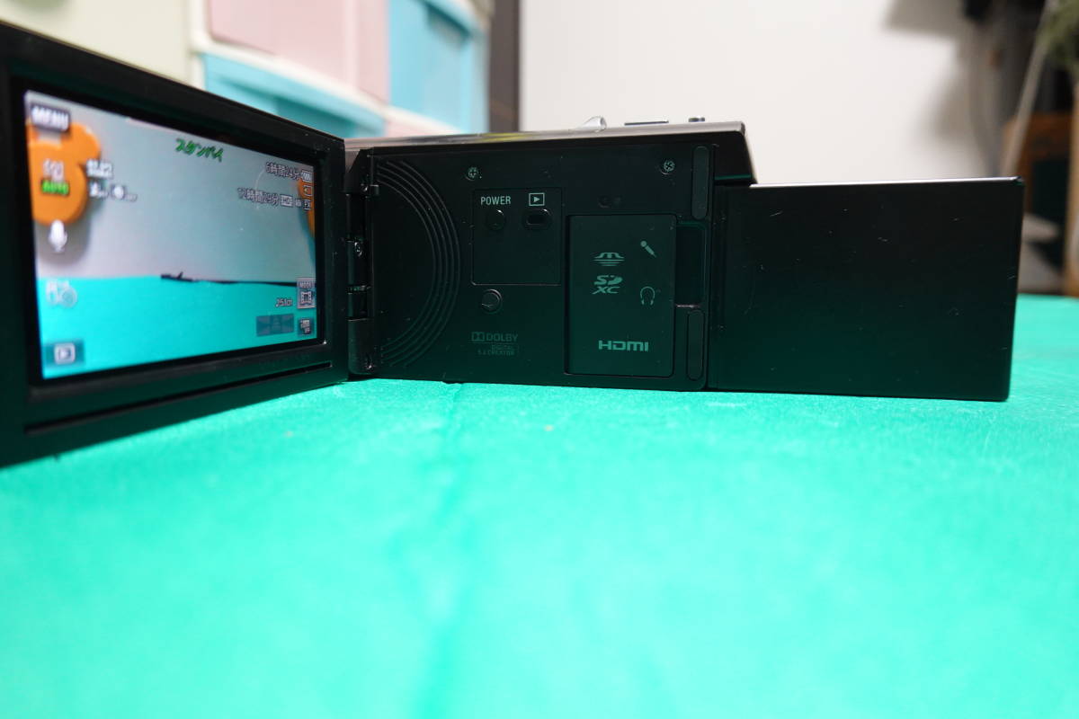 SONY ハンディカム CX430 動作品 光学手振れ補正 高倍率 フィルター