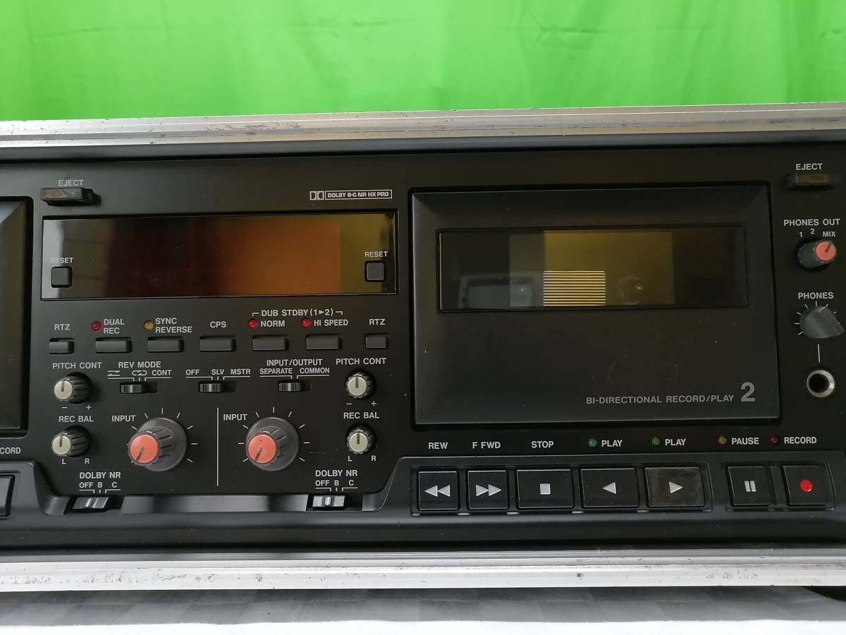 TASCAM 302 業務用カセットダブルデッキ TASCAM 0 業務用Wカセット