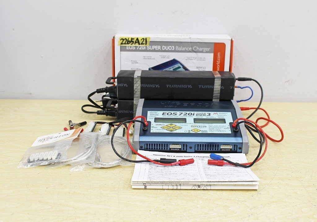 2265A21 HYPERION ハイペリオン バランスチャージャー EOS720i SUPERDUO3 ラジコン 充電器_1