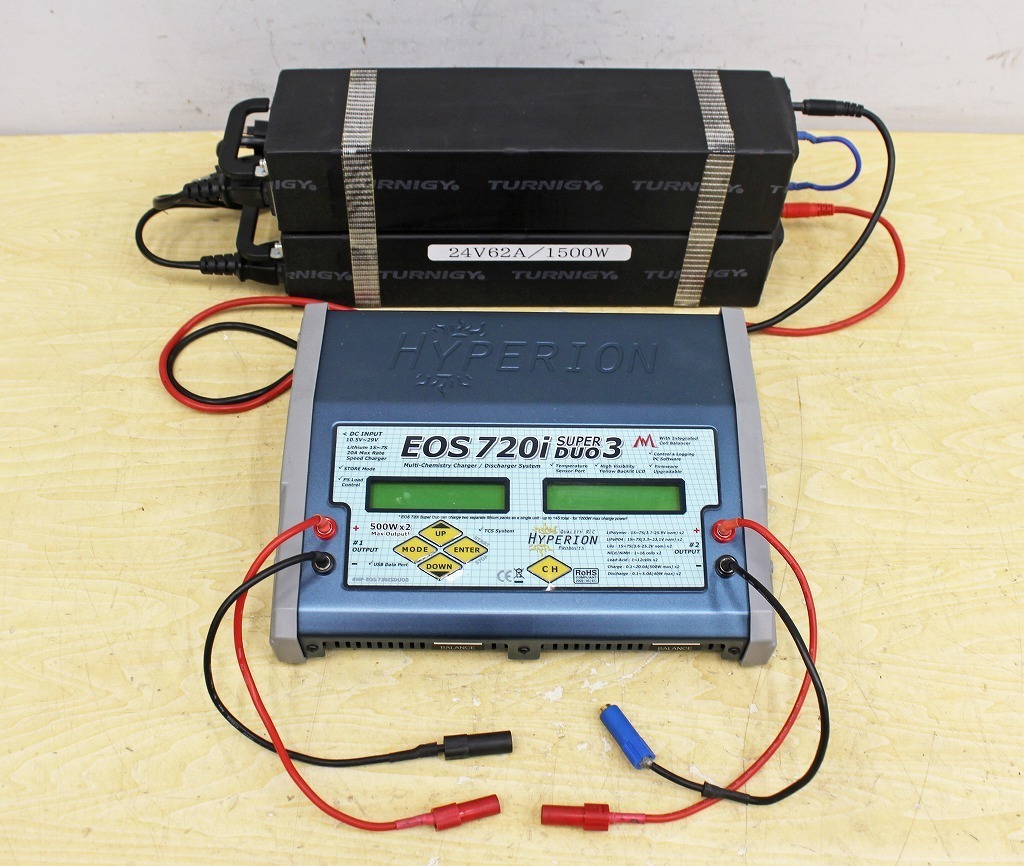 2265A21 HYPERION ハイペリオン バランスチャージャー EOS720i SUPERDUO3 ラジコン 充電器_2