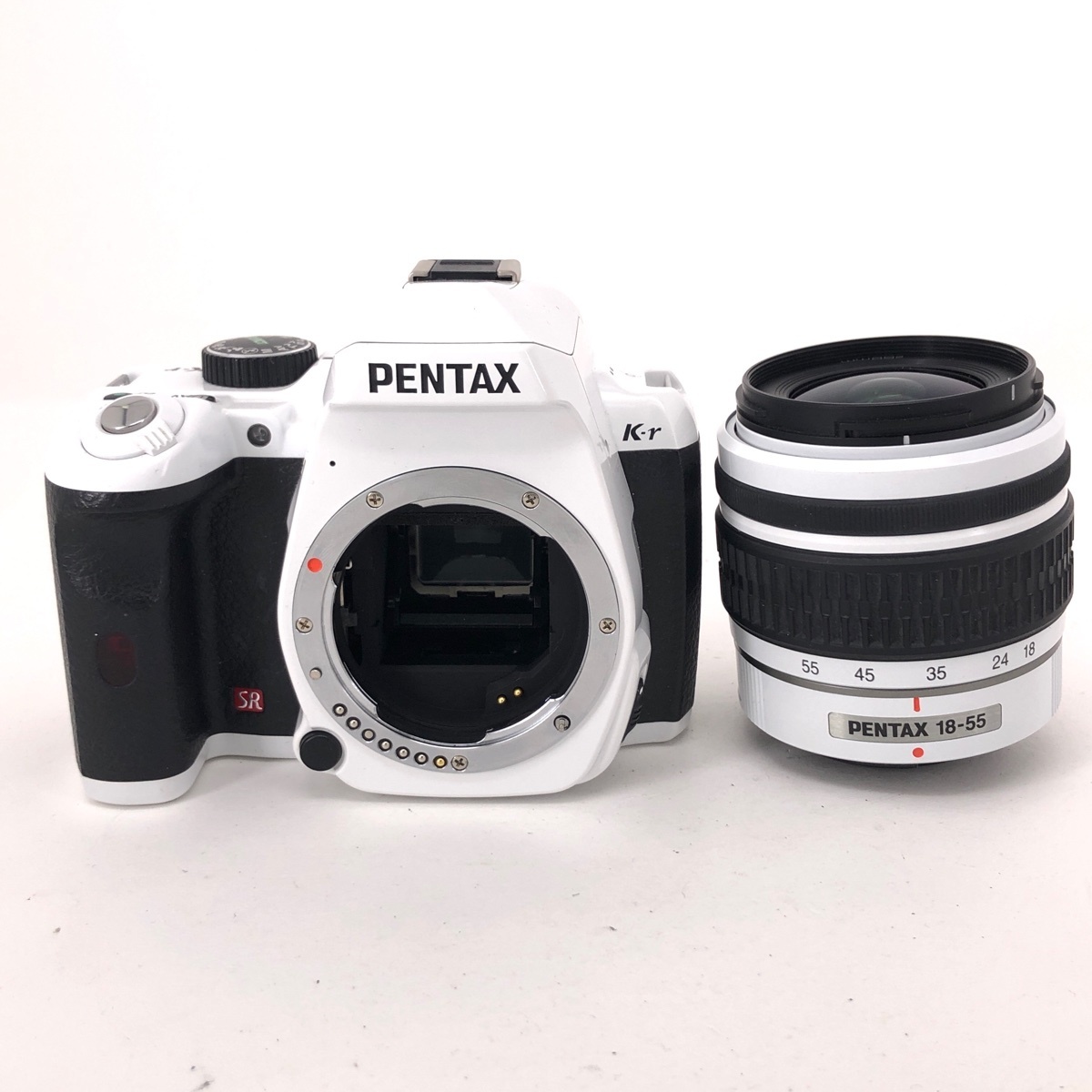 ペンタックス PENTAX K-R ホワイト ＋ SMC DA L 18-55mm F3.5-5.6 