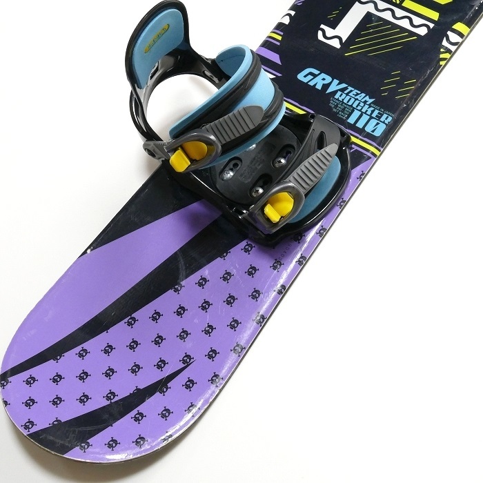 イグニオ IGNIO バイン付 GRV TEAM ROCKER 110cm 子供用 2点セット