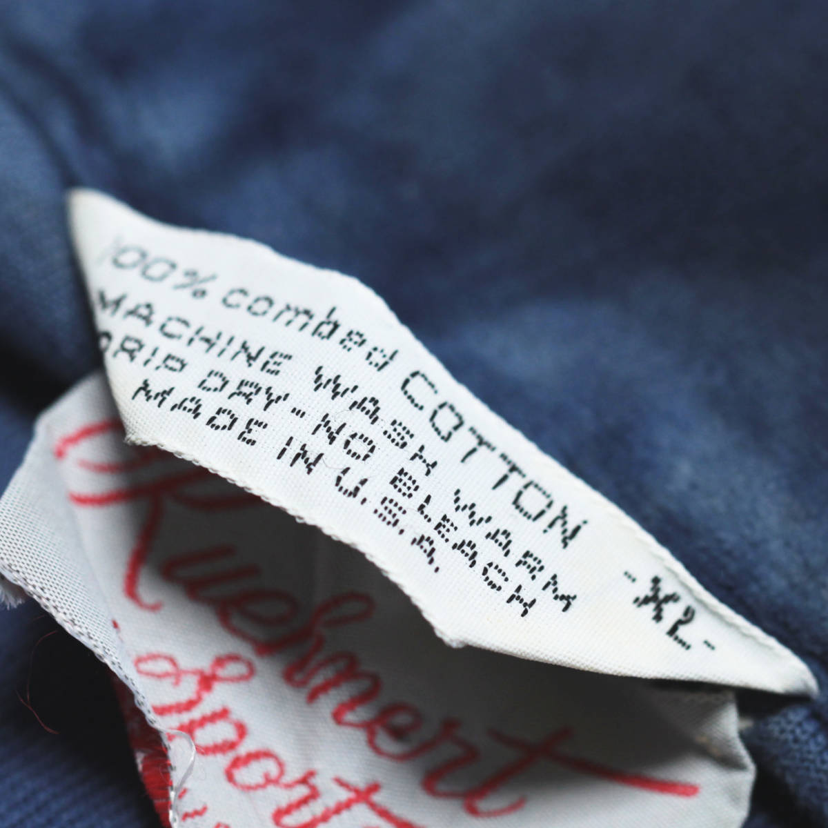 Made in USA】 ベロア プルオーバー シャツ XLサイズ Kuehnert 