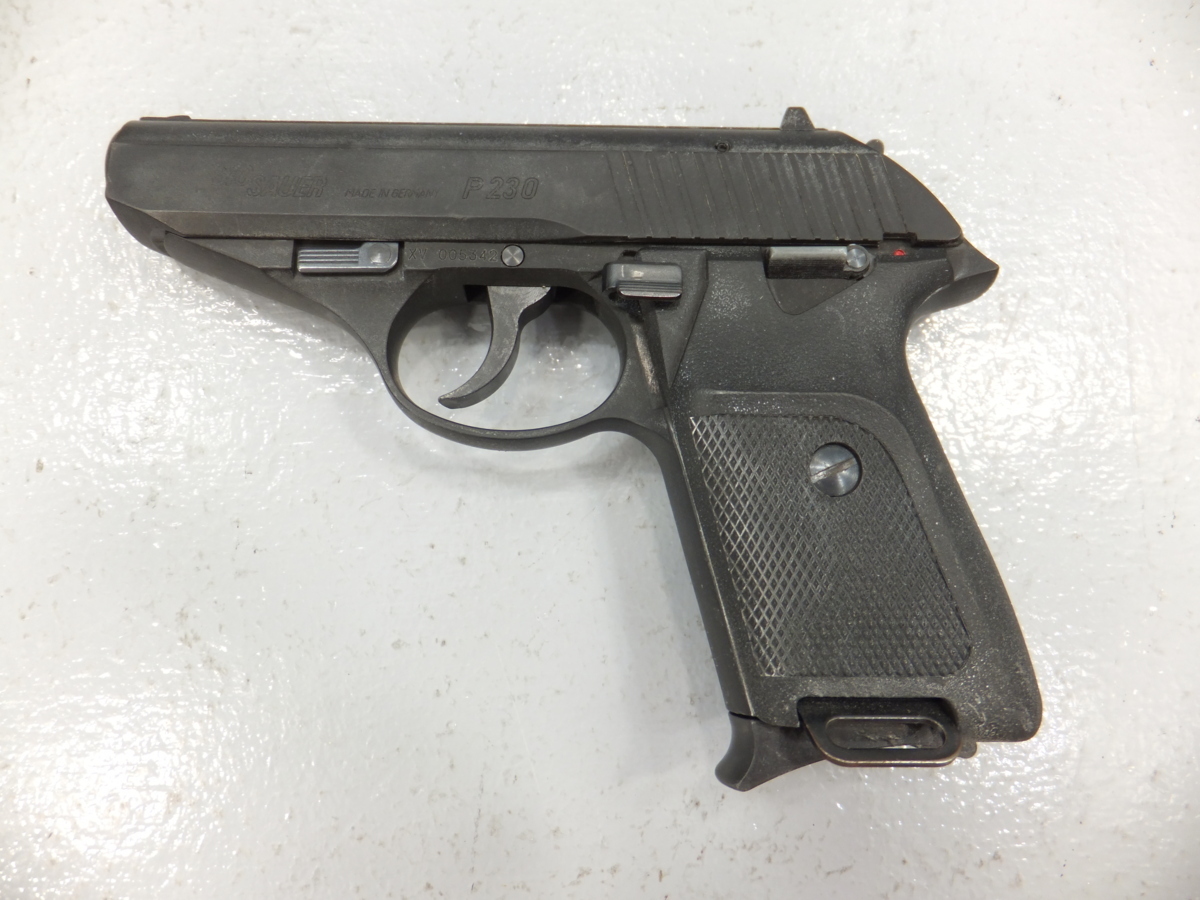☆ジャンク品 動作未確認 KSC SIG SAUER P230 ガスガン 1円スタート 同