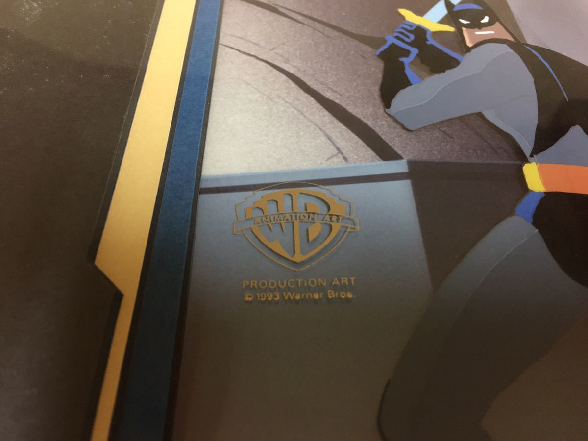 バットマン セル画 複製原画 Batman Dc Comics スーパーマン ハーレイクイン ジョーカー アニメ Animated Series ワーナー アメコミ レア バットマン 売買されたオークション情報 Yahooの商品情報をアーカイブ公開 オークファン Aucfan Com
