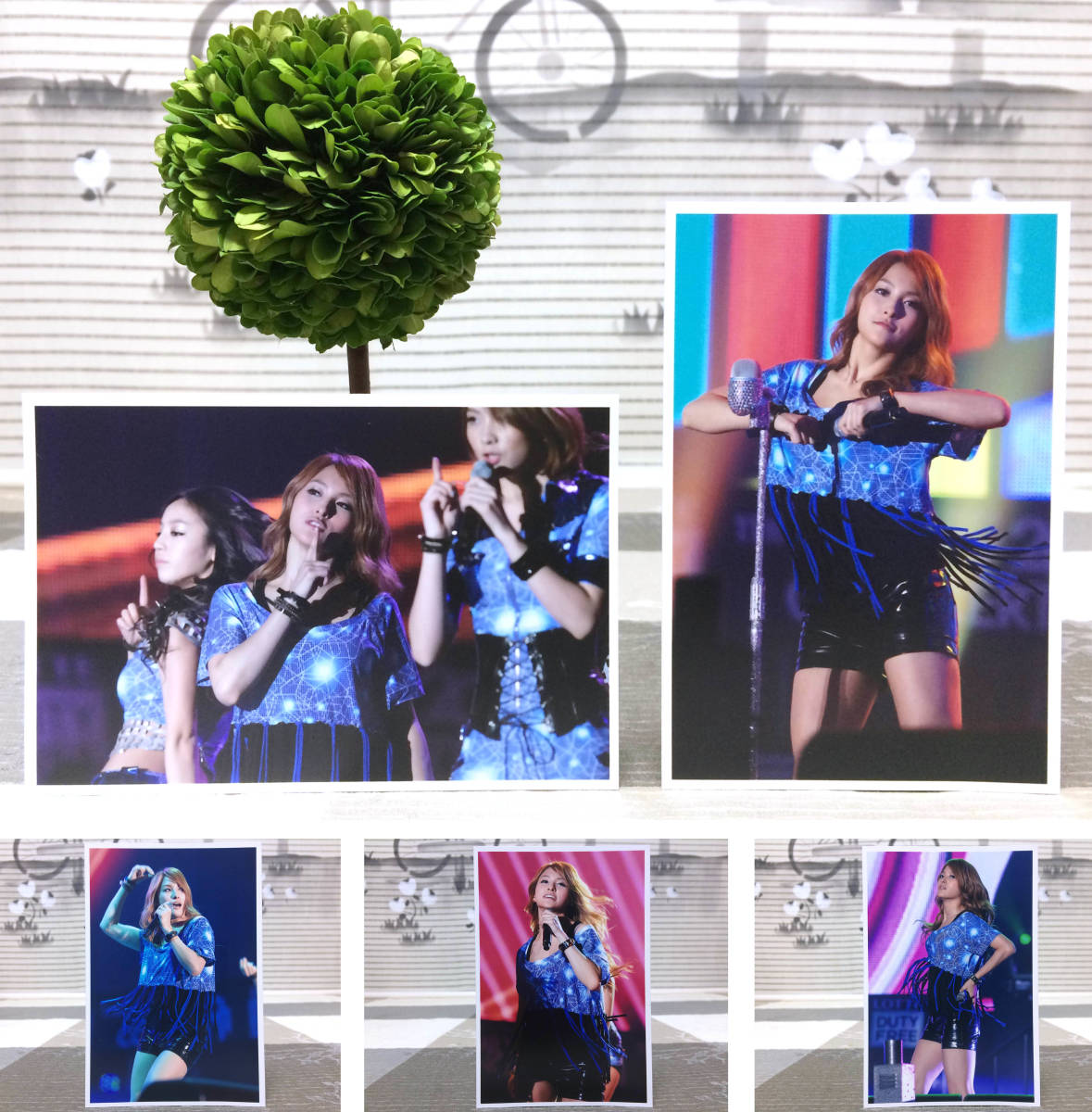 KARA パク ギュリ 2011年10月 Lotte Concert 韓国 FC生写真30枚(写真)