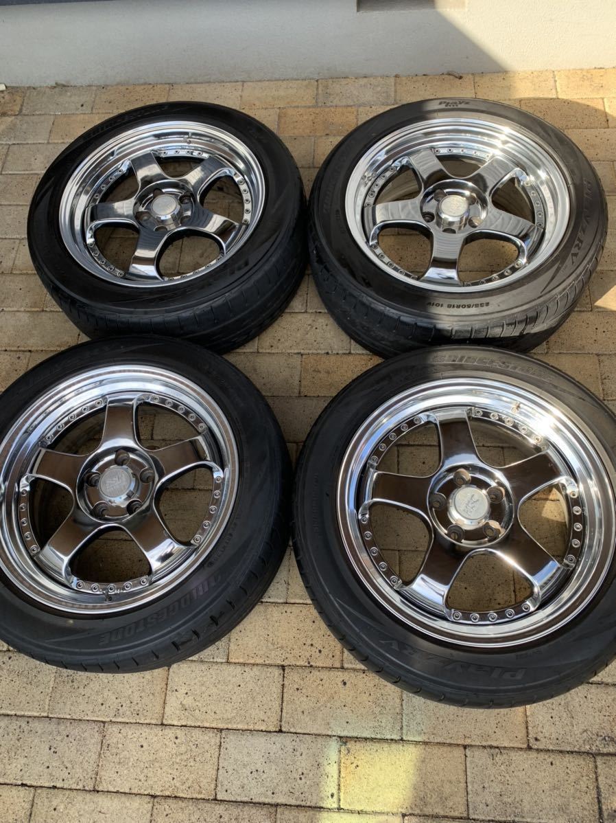 SSR プロフェッサー SP1 18インチ 8J ＋37 5穴 114.3 235/50 R18 4本 