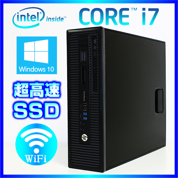 HP 0 G1 EliteDesk i7-4790 | SFF Core Computer Desktop Intel 1 3.6