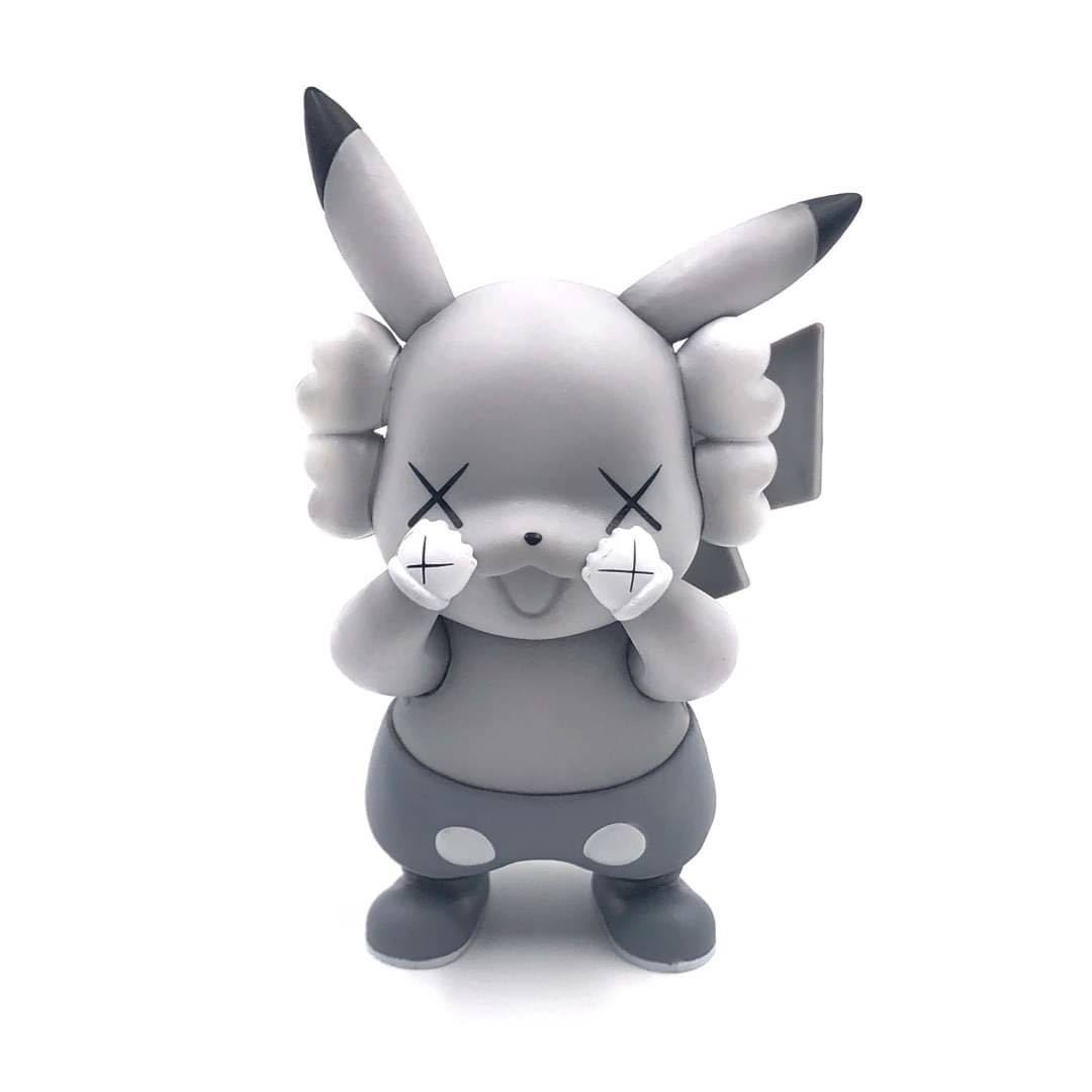 レアブート ピカチュウ Kaws カウズ ポケモン ポケモンカード グレー Medicom Toy メディコムトイ 村上隆 Banksy 美術品 売買されたオークション情報 Yahooの商品情報をアーカイブ公開 オークファン Aucfan Com
