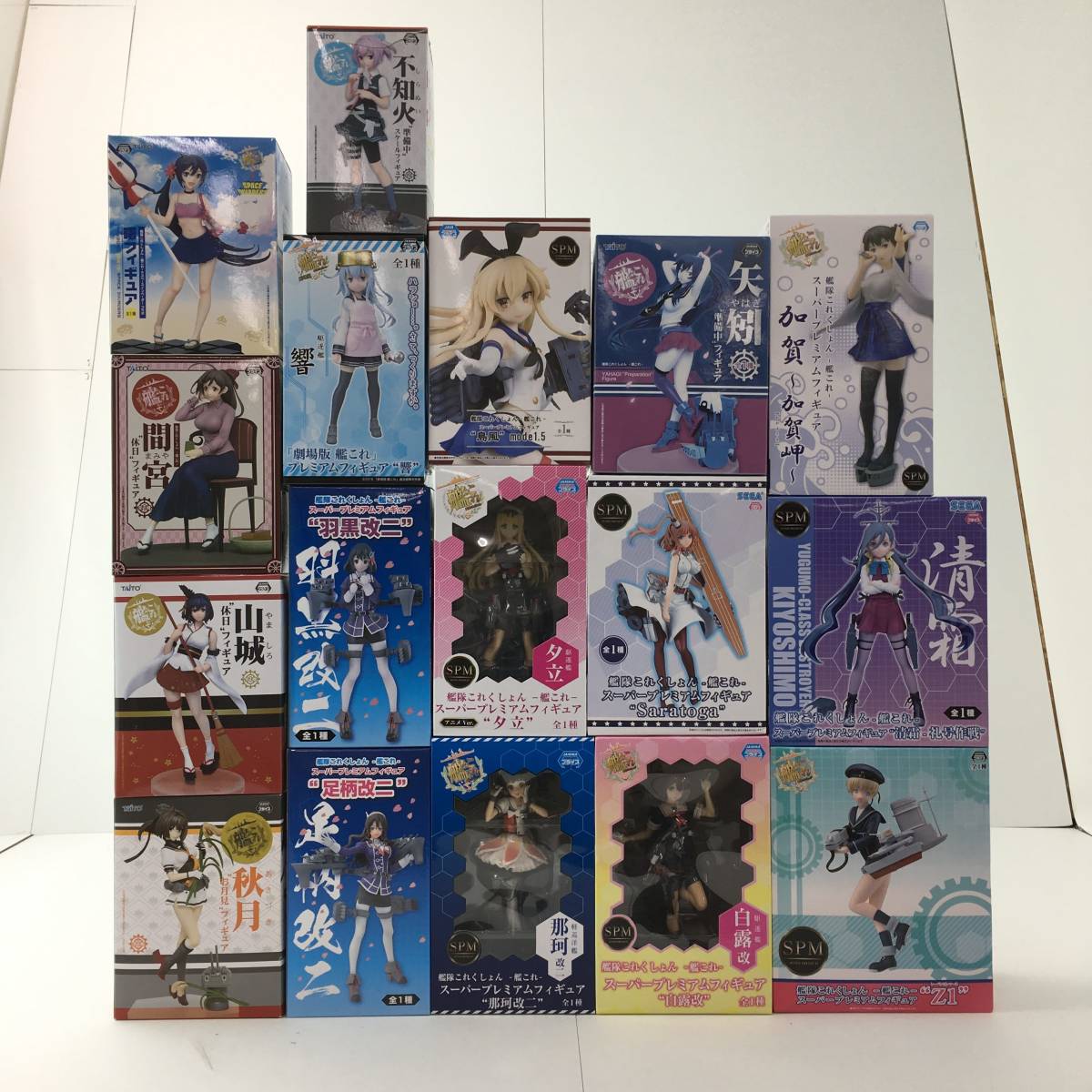 まとめ売り 艦隊これくしょん-艦これ- プライズフィギュア 17点セット 