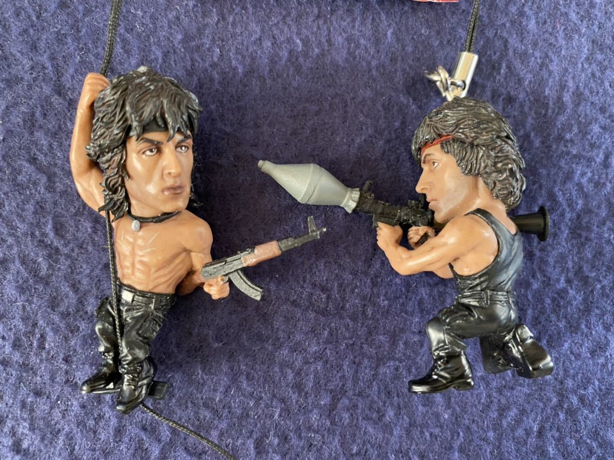 奇譚クラブ ムービースター カプセルトイ RAMBO ランボー フィギュア