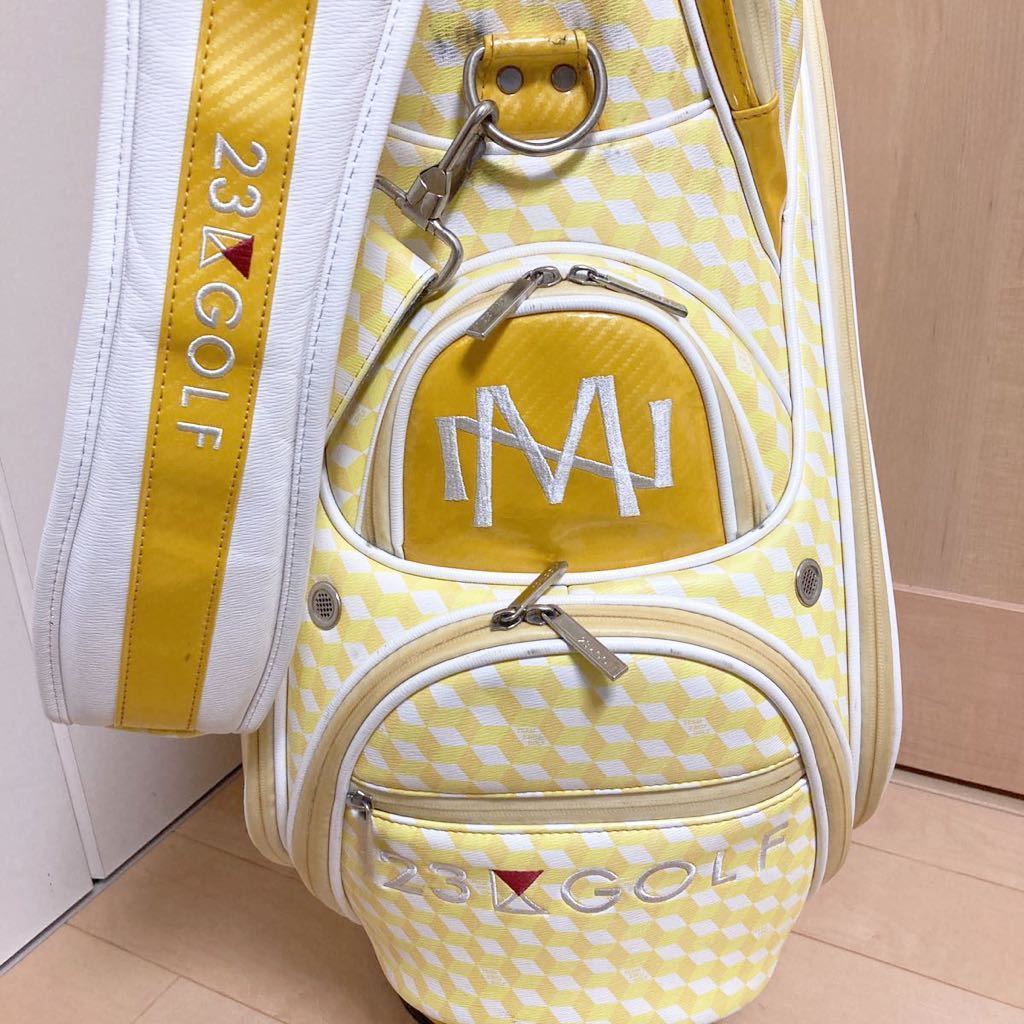 1円～☆限定☆23区☆成田美寿々☆キャディバッグ☆ツアーモデル☆レア