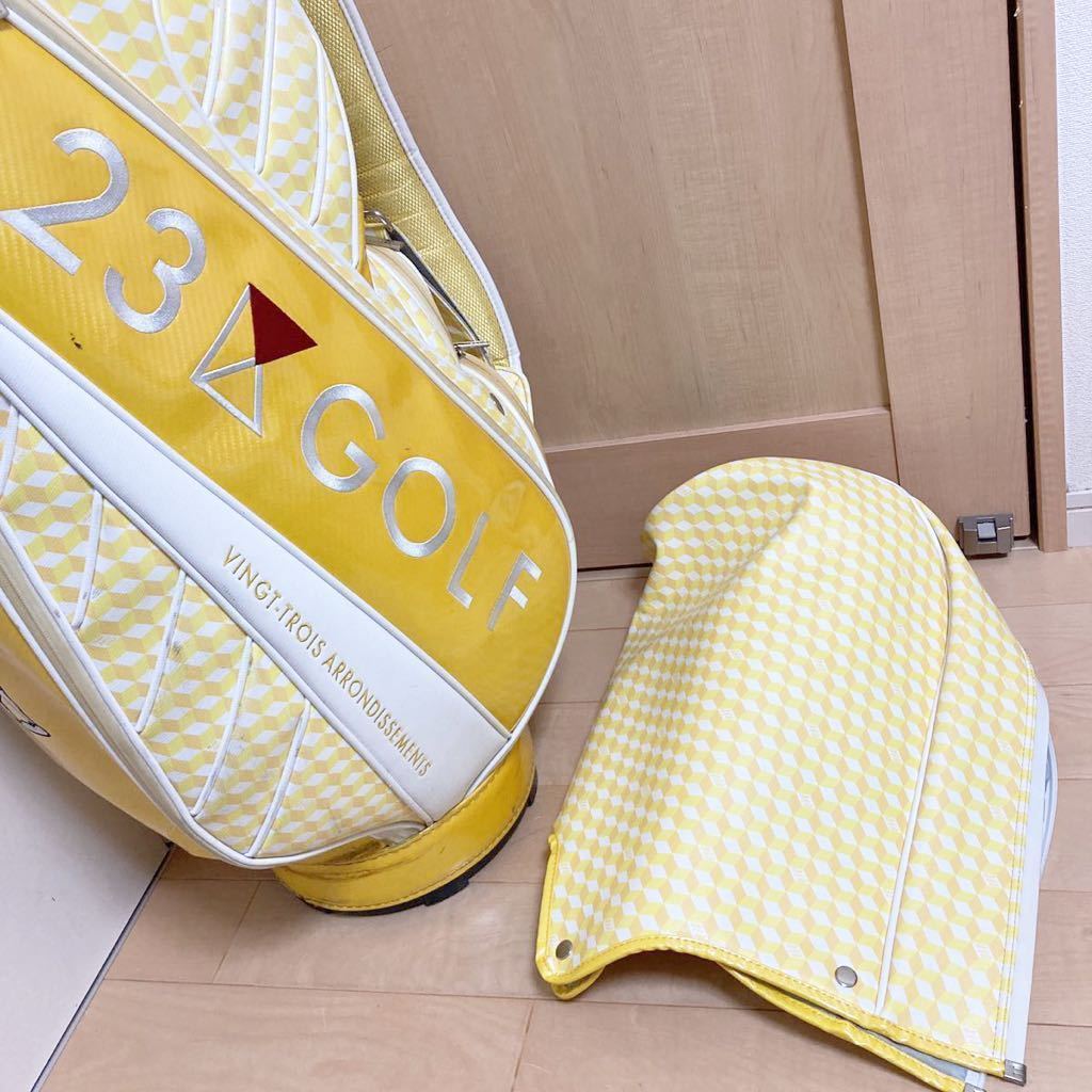 1円～☆限定☆23区☆成田美寿々☆キャディバッグ☆ツアーモデル☆レア