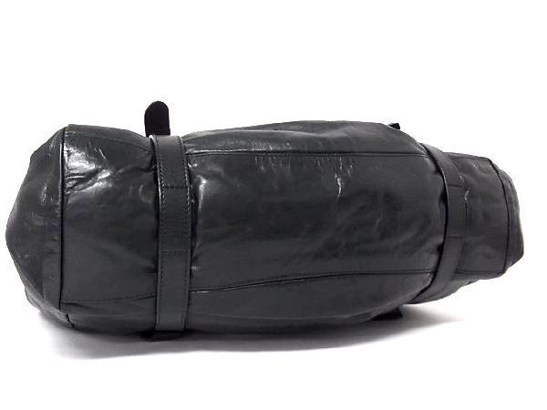 1円 PRADA プラダ BR3893 レザー シルバー金具 トートバッグ ショルダーバッグ 肩掛けかばん レディース メンズ ブラック系 V2960bオ PRADA プラダ レザー スタッズ エレクトラ サフィアーノ
