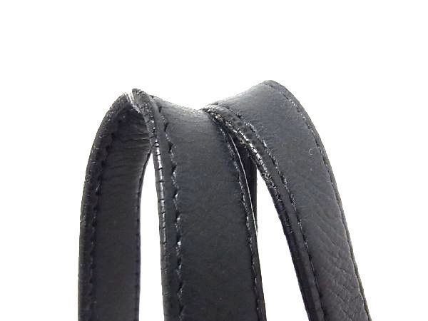 1円 PRADA プラダ BR3893 レザー シルバー金具 トートバッグ ショルダーバッグ 肩掛けかばん レディース メンズ ブラック系 V2960bオ PRADA プラダ レザー スタッズ エレクトラ サフィアーノ