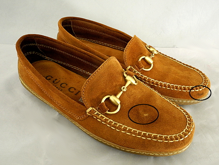 GUCCI グッチ ローファー 25cm 40M 1100208 スウェード GUCCI グッチ ローファー 25cm 40M 1100208 スウェード