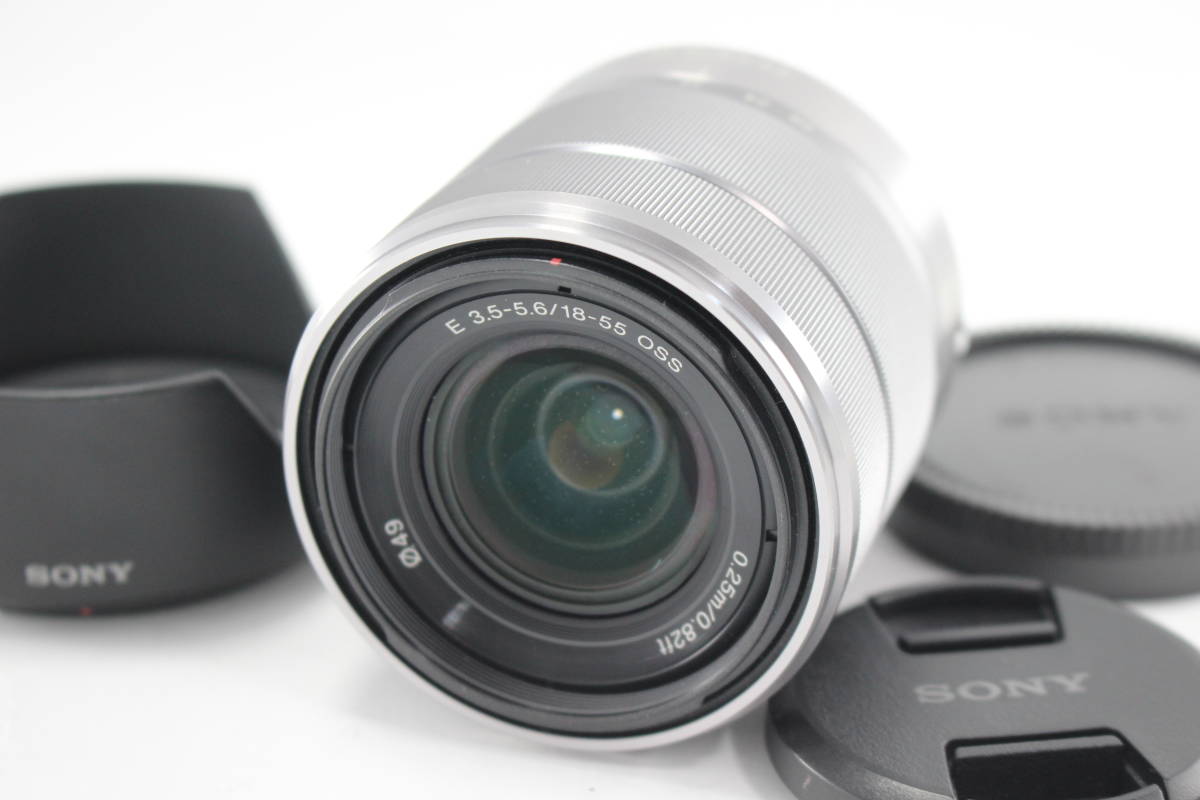 極美品◇SONY ソニー E 18-55mm F3.5-5.6 OSS SEL1855◇-01 【公式通販】