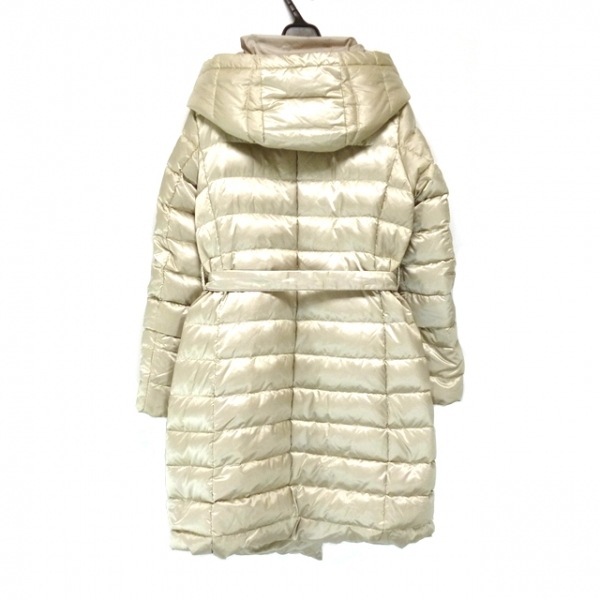 マックスマーラ S Max Mara ダウンコート サイズ44(J) - ベージュ