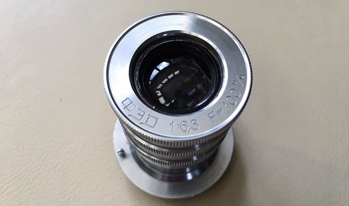 フェド FED-36 100mm f6.3 ライカマウンド L39 距離計連動 OH済み