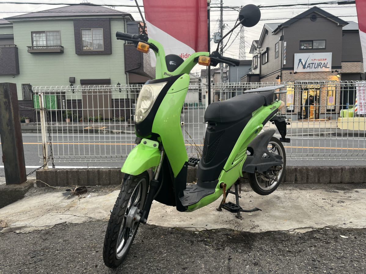 A-BIKE 削い ELECTRIC ジャンク 部品取り バッテリー無し 割れあり