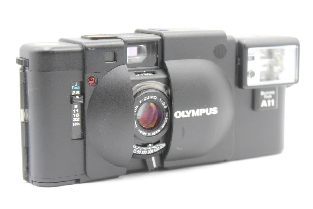 ☆良品☆ Olympus XA F.Zuiko 35mm F2.8 Electronic Flash A11