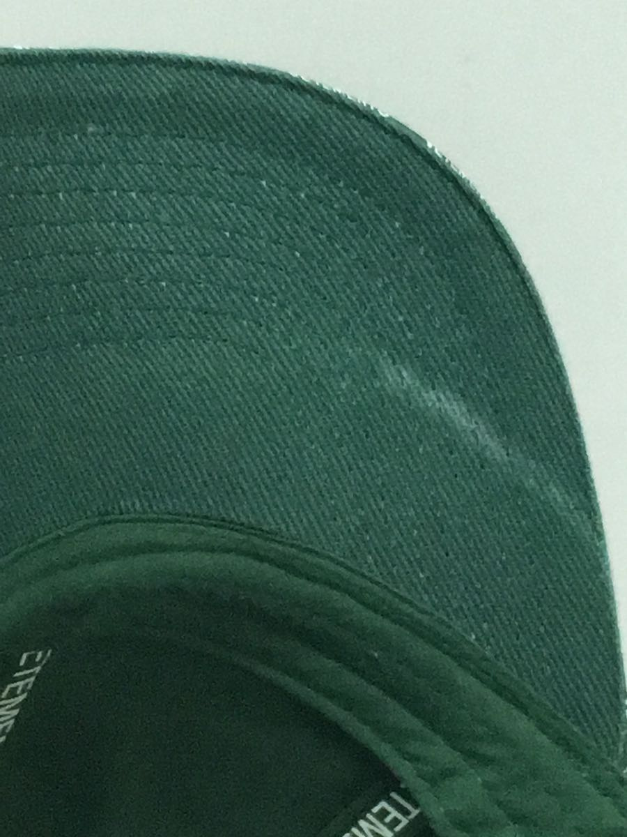 VETEMENTS◆18SS/Logo 6-Panel Cap/キャップ/-/コットン/グリーン Logo Vetements VETEMENTS Limited Edition Park