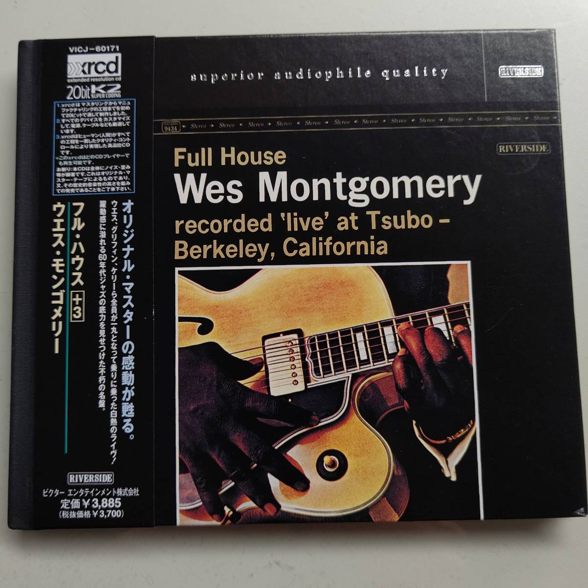 【数量限定，低価】 xrcd ウェス モンゴメリー/フル ハウス Wes Montgomery / Full House Riverside/ビクター VICJ-60171(ジャズ一般)｜売買されたオークション情報、yahooの商品情報をアーカイブ公開 - オークファン ジャズ一般
