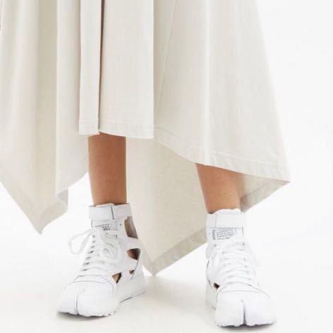 メゾンマルジェラ×リーボック 足袋 ハイカット スニーカー 25cm  