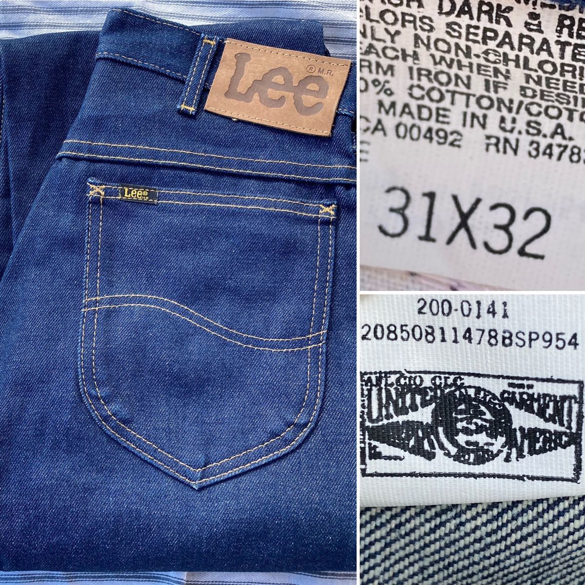70s 80s Lee ストレッチ デニムパンツ USA製 YKK USA | NY OLDIES Lee 
