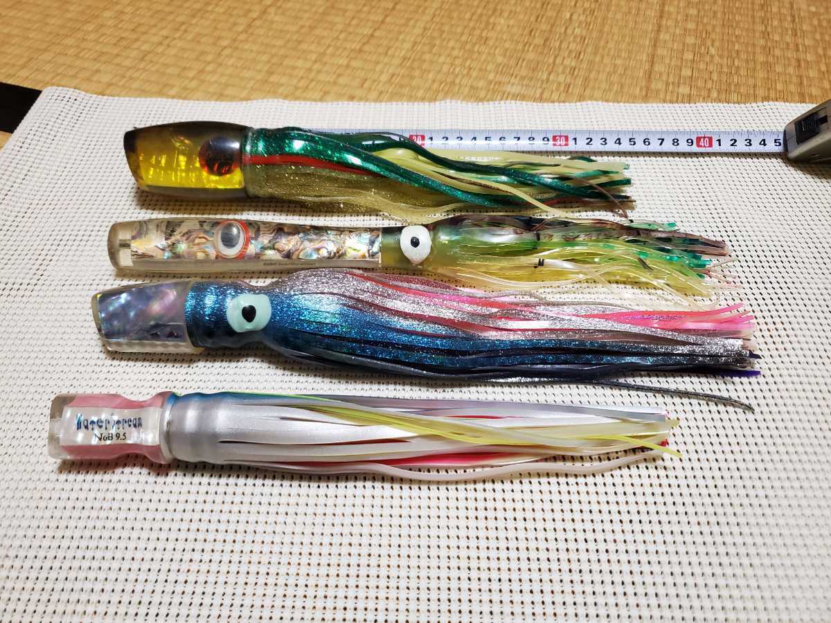 トローリング カジキ マグロ ルアー 4本セット！！ カジキ