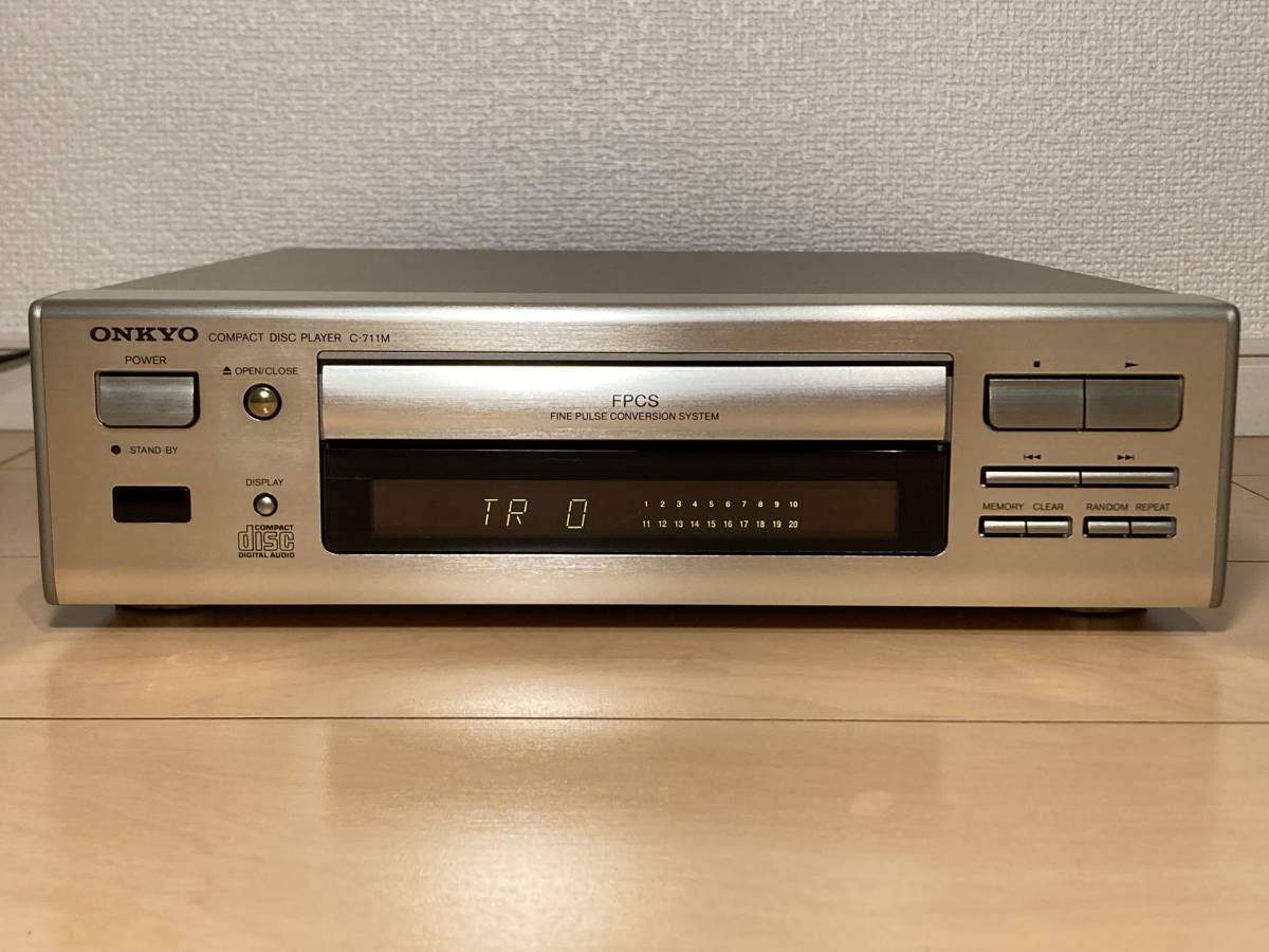 オーディオ機器 ONKYO C-711M LTD CDプレーヤー CDデッキ INTEC