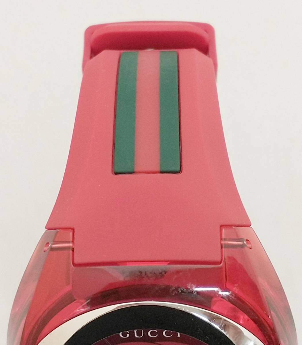 グッチ シンク 137.1 Yahoo!オークション YA137102A 新品電池交換⁄美品