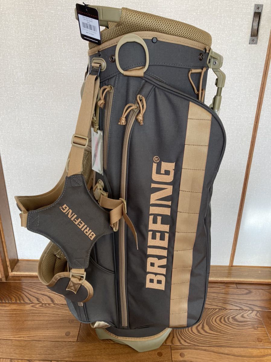 BRIEFING ゴルフ キャディバッグ コヨーテ CR-4 送料無料】BRIEFING CR-4 #02 COYOTE コヨーテシリーズ スタンド