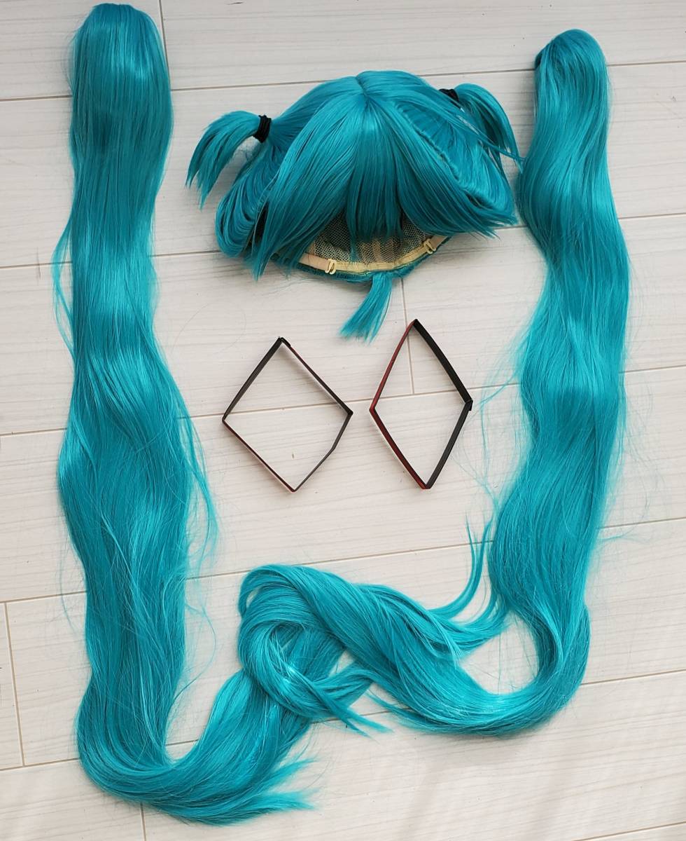 VOCALOID(ボーカロイド)初音ミク コスプレ衣装+ウィッグ+靴等 フル