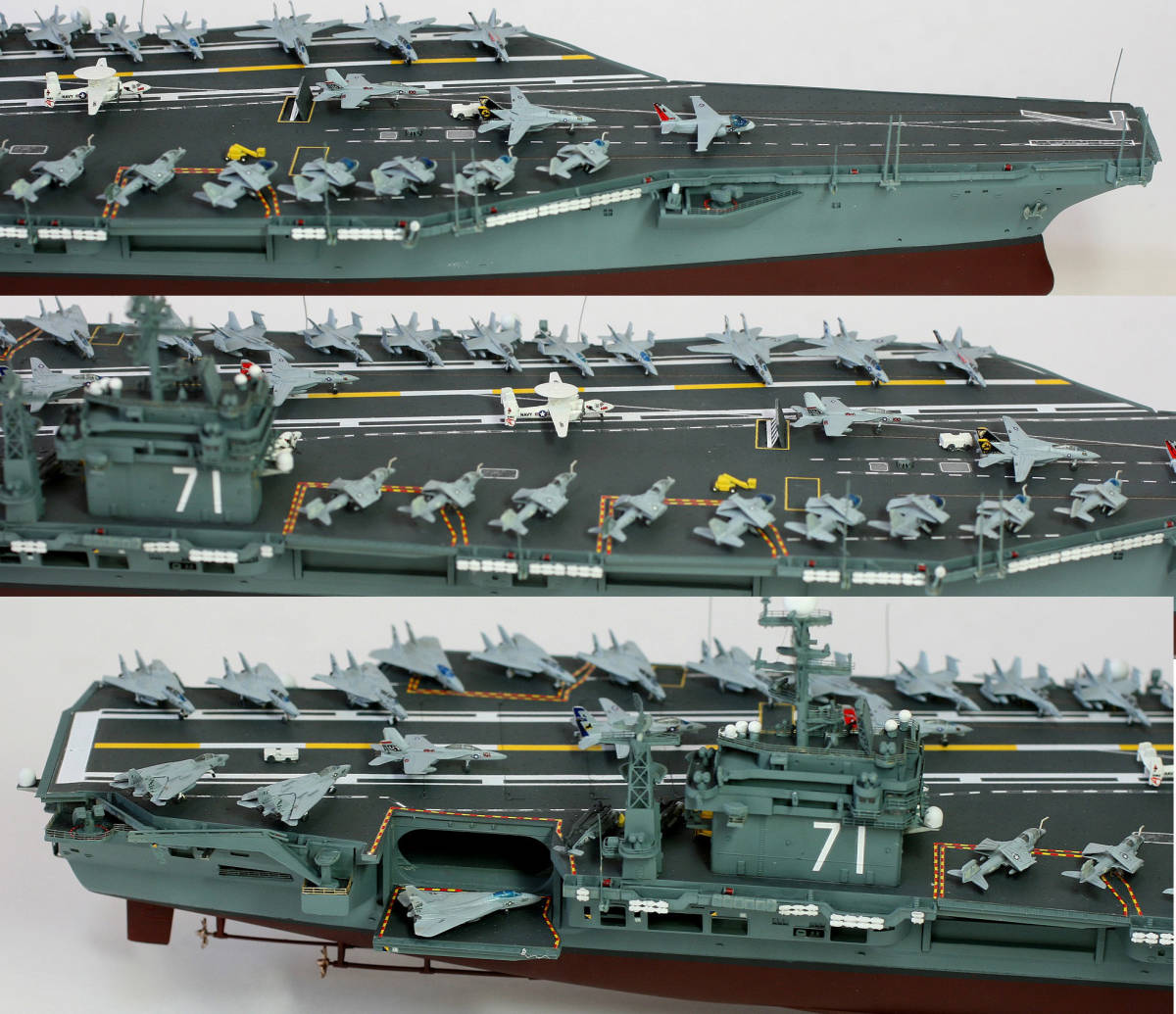 ○完成品・1/700・アメリカ海軍ニミッツ級空母・CVN-71『セオドア